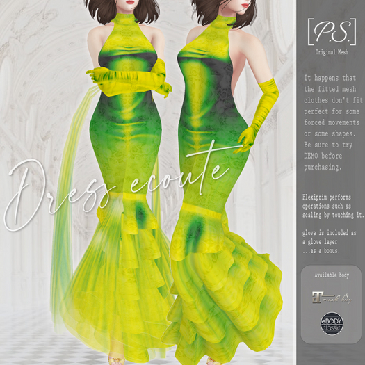 *~PS~* Dress ecoute(lime)