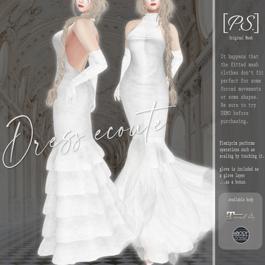 *~PS~* Dress ecoute(white)