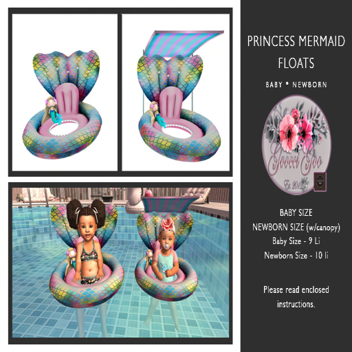 [GG] Princess Mermaid Floats