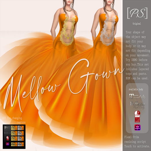 *~PS~* Mellow Gown(orange)