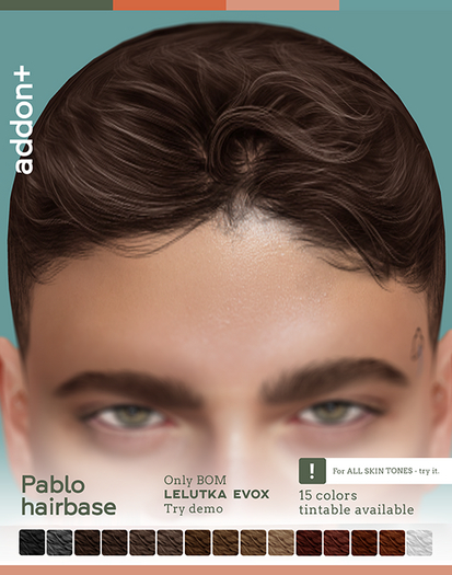 addon+ Pablo Hairbase LeLUTKA EVOX