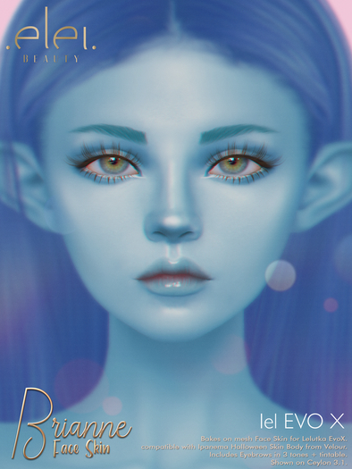 .e l e i. - Brianne (Face Skin) / LAVANDER FAIRY (Velour)
