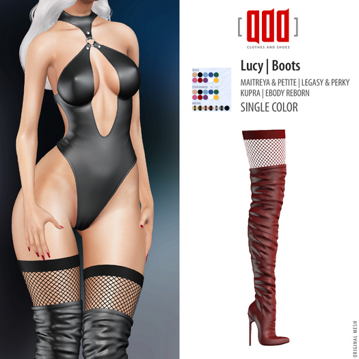 [ADD] Lucy Boots - Red
