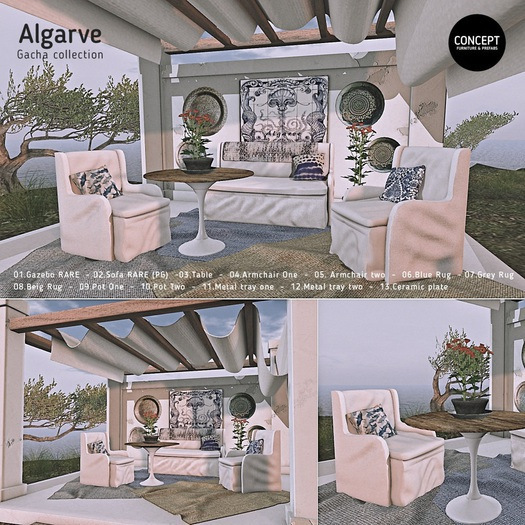 Concept} *02. Algarve. Sofa_RARE