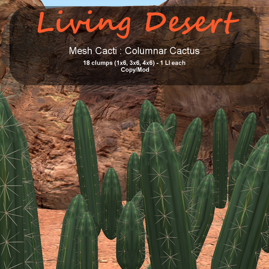 Inochi Botanicals - Mesh Cactus "Columnar Cactus"