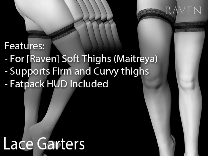 [Raven] Lace Garters DEMO