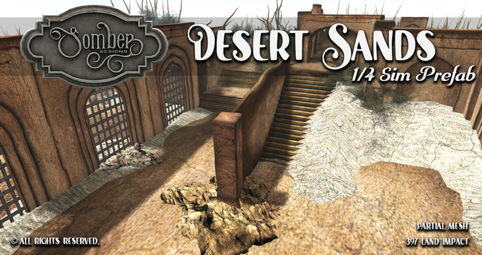 Desert ruins 1/4 Sim Prefab