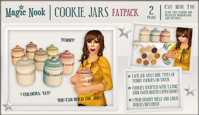 [MAGIC NOOK] Cookie Jars (Fatpack)