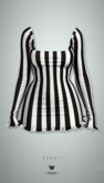 -Pixicat- Niom Dress (Stripe)