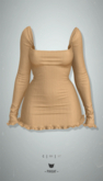 -Pixicat- Niom Dress (Tan)