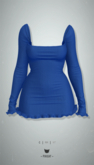 -Pixicat- Niom Dress (Blue)