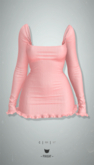 -Pixicat- Niom Dress (Pink)