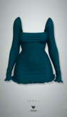 -Pixicat- Niom Dress (GreenDark)