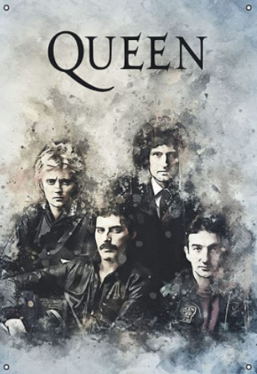 Mesh Music Poster-Queen