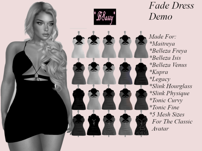 *BSASSY* FADE DRESS DEMO