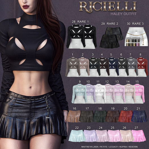 30. Ricielli - Haley Outfit / Kupra 3 RARE