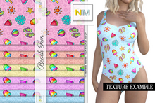 Beach Fun Kit 10 Seamless Textures NM