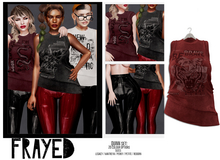 Frayed - Quinn Tee - Brave