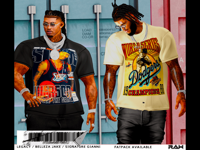 Raw - Vintage Tee FATPACK