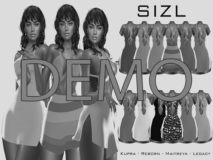 SIZL JANIAH DRESS DEMO