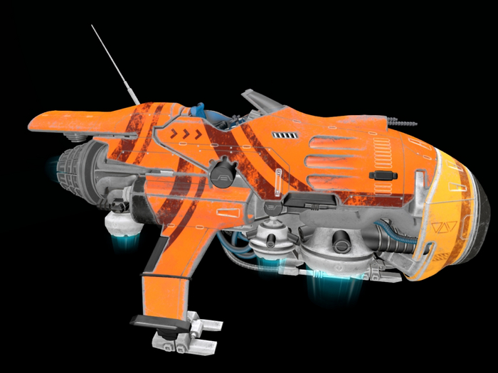 Full Perm Vehicles "Cyberpunk Speeder"