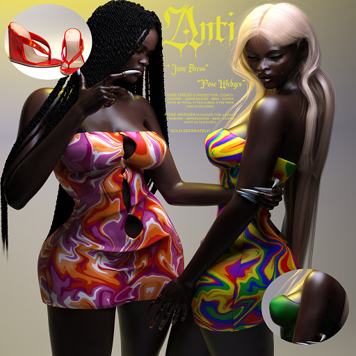 -A- June Dress  (Pride) 