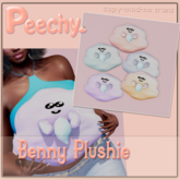 Peechy. Benny Plushie ORANGE 