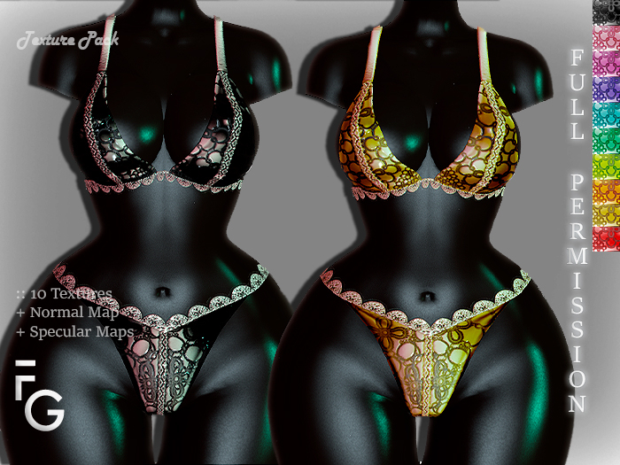 .Fragile. PACK I - 10 Textures for Toxic Templates - Leona