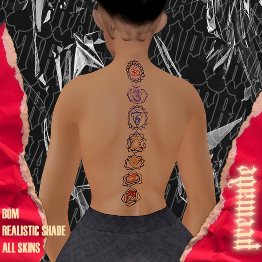 Trap Ink's - Spirtual 12 Back Tat