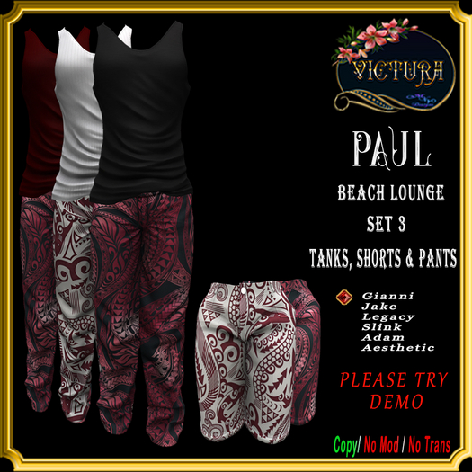 Paul set 3  