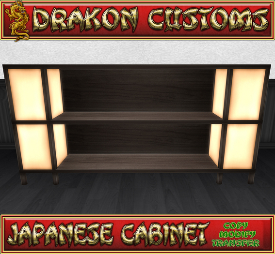 Japanese Cabinet FULL PERM