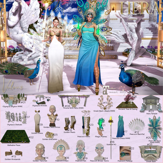Vulnus Hera Skybox Decor Set