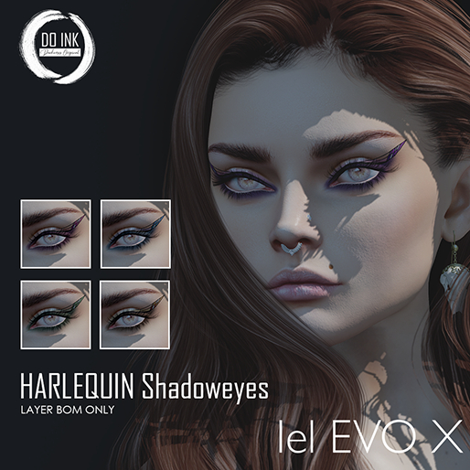 DO INK HARLEQUIN SHADOWEYES FOR LELUTKA EVO X