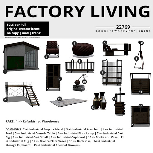 1. 22769 - Refurbished Warehouse - RARE