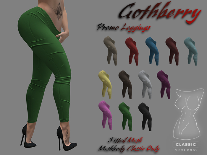Gothberry - Leggings Green