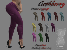 Gothberry - Leggings Dark Pink