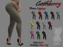 Gothberry - Leggings Cream