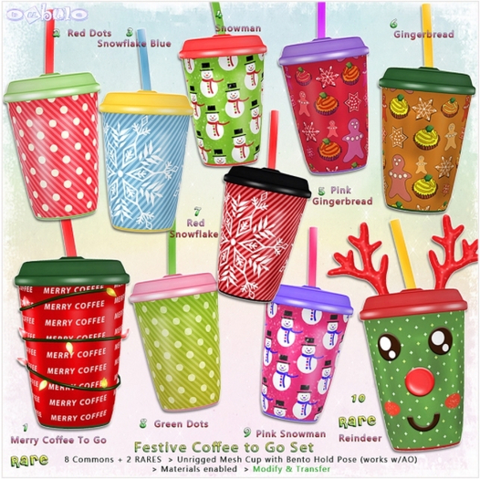 10. [ bubble ] Reindeer Cup RARE