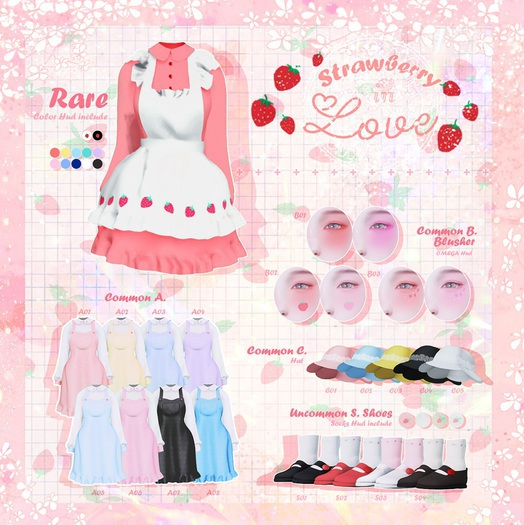 [PHOPHOLAND] Strawberry In Love RARE