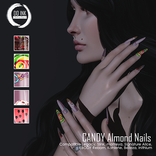 DO INK CANDY ALMONDS NAILS