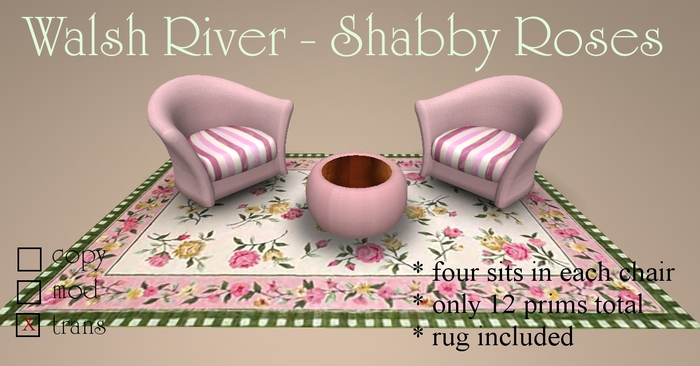 [offM] Walsh River - Shabby Roses boxed