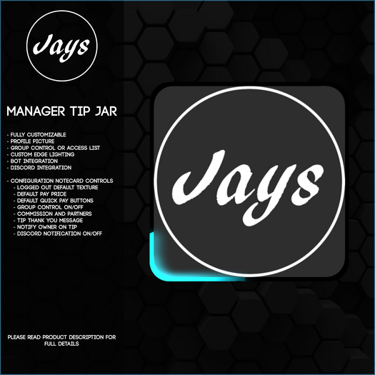 [Jays] Manager Tip Jar