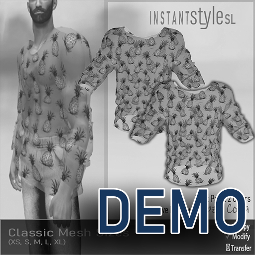 InSty-Arbzn- Pineapple Shirt- DEMO
