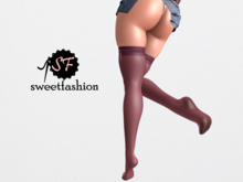 SF Stockings Ash Red