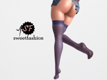 SF Stockings Ash Blue
