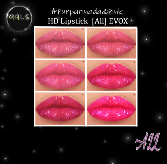 #Porpurinada & PInk Lipstick HD EVOX [All]