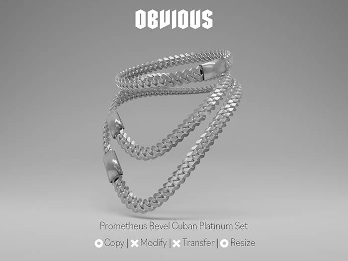 -OBVI- Prometheus Platinum Bevel Pack