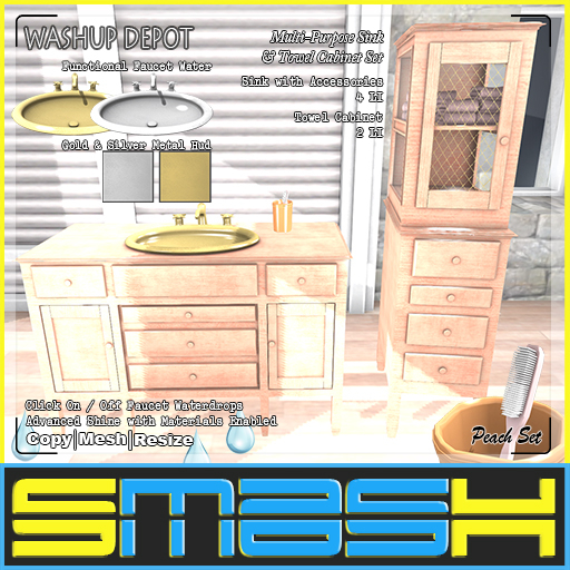 SMASH - Washup Depot (Peach Set)