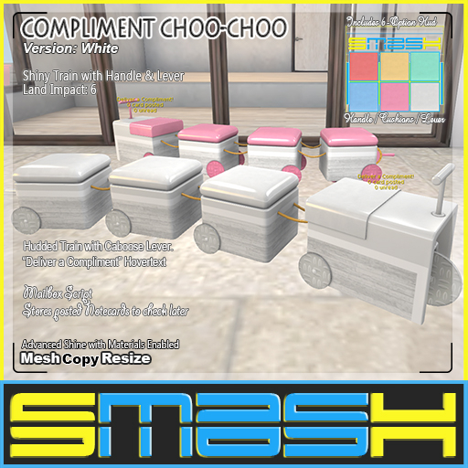 SMASH - Compliment Choo-Choo (White)