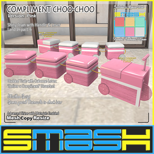 SMASH - Compliment Choo-Choo (Pink)